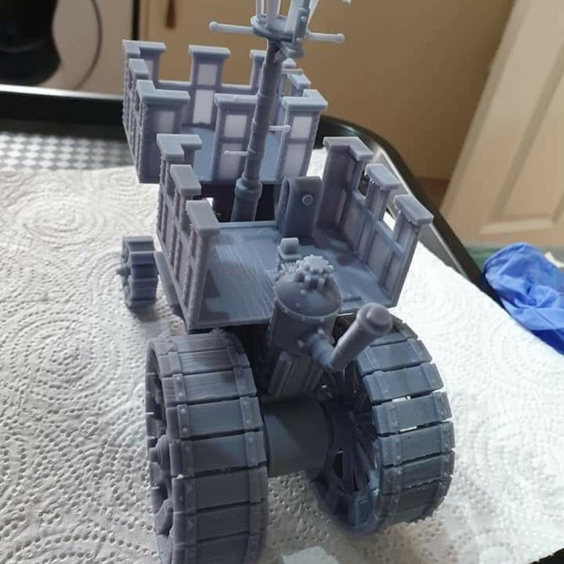 Steam fueled Landship with crew - Only-Games