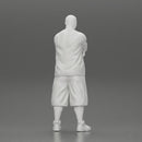 Fat Gangster standing and folding one's arms - Only-Games