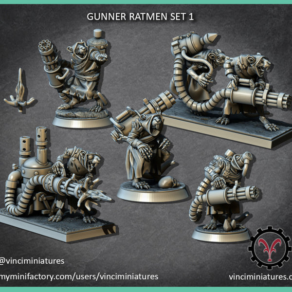 GUNNER RATMEN SET 1 - Only-Games