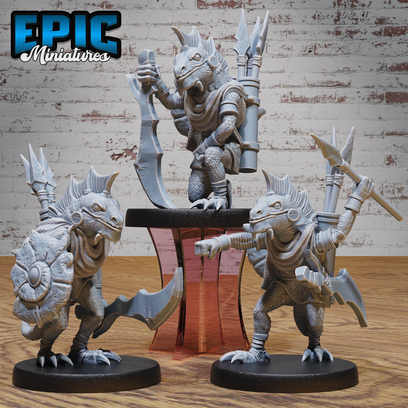 Tribal Lizard Folk Set