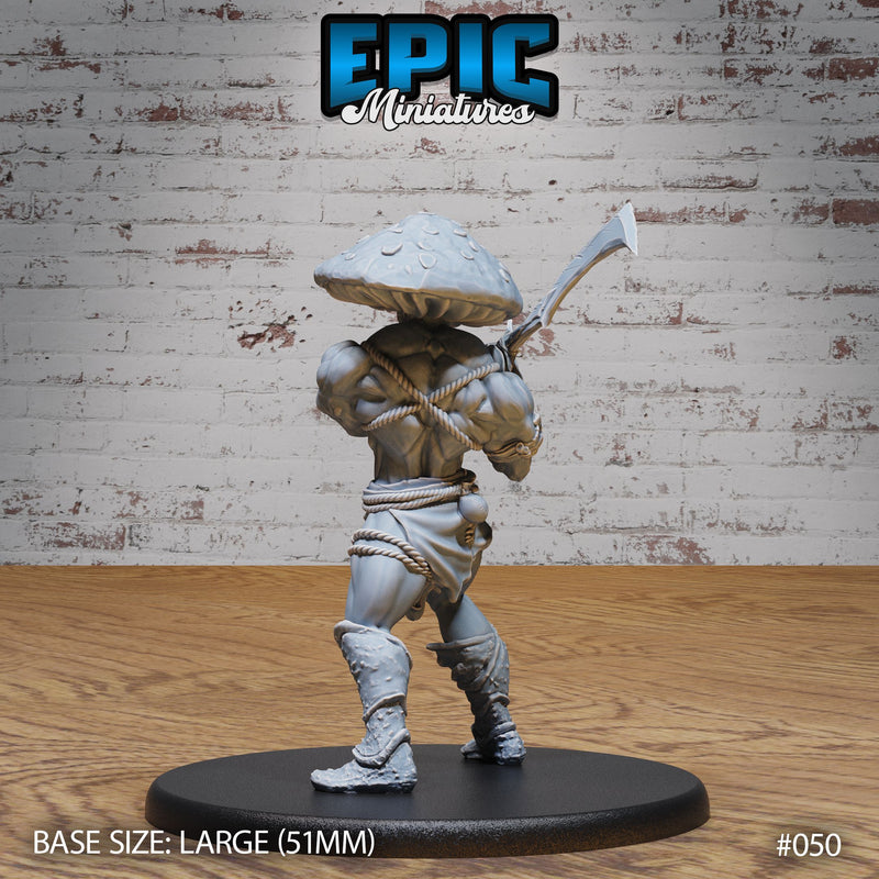 Mushroom Folk Barbarian Attack - Only-Games