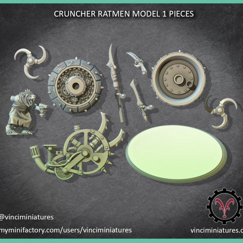 CRUNCHER RATMEN SET 1 - Only-Games