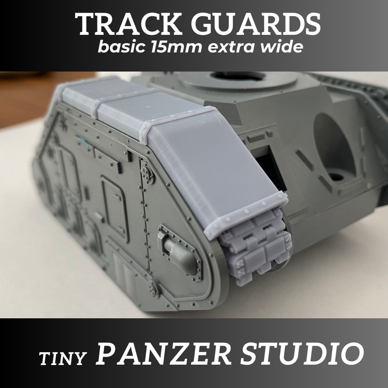 Imperial Battle Tank Track Guards - Compatible with wide tracks - Only-Games