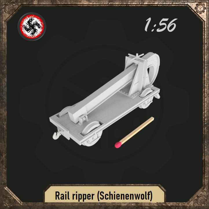 1/56 Rail ripper (Schienenwolf)