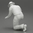 Industry worker sitting and fixing technical issues - Only-Games