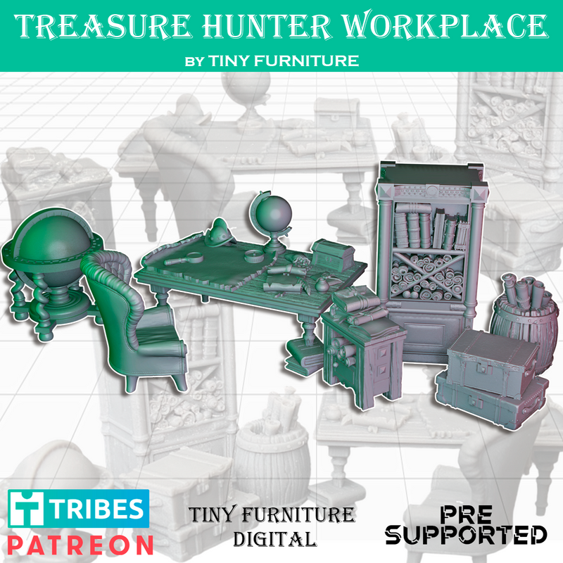 Treasure Hunter Workplace - Only-Games