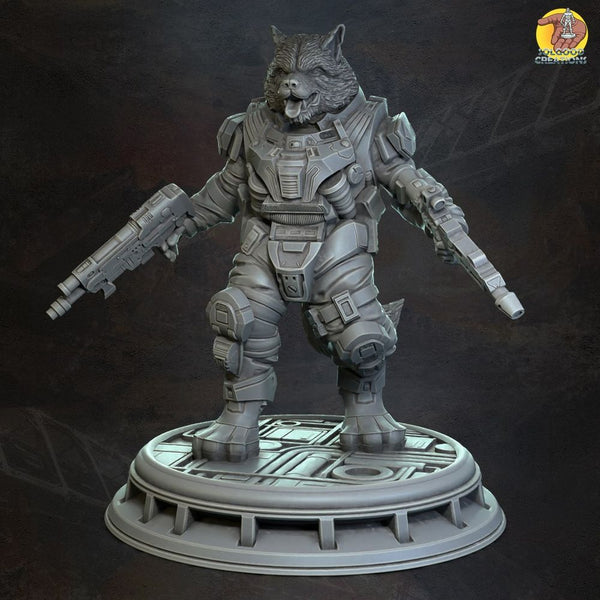 Brock Carnage, Wolfman Soldier - Standing