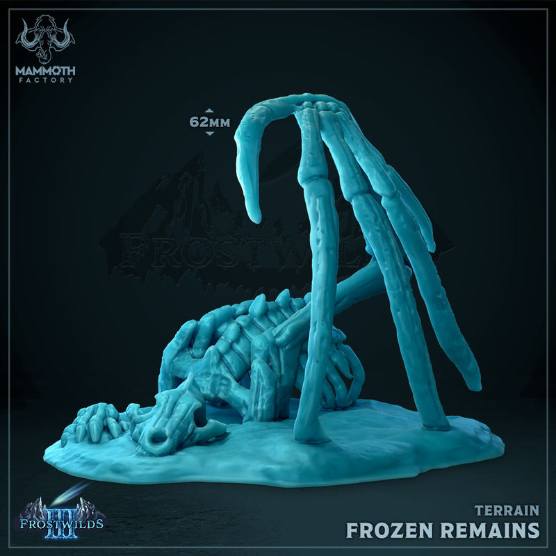 Frozen Dragon Remains Terrain Scenery