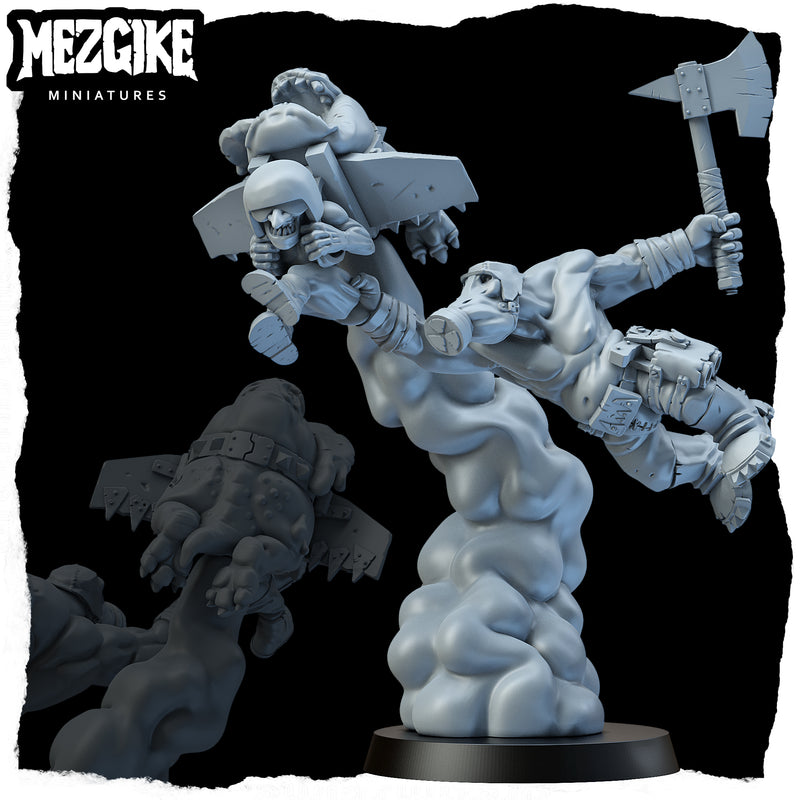 Jump boyz mob B (6 physical miniatures) - Only-Games
