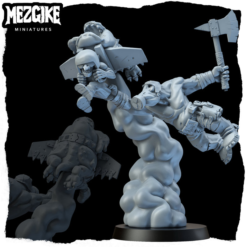 Jump boyz mob B (6 physical miniatures)