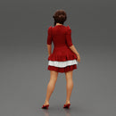 Beautiful lady in elegant robe - Only-Games