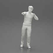 Travel man pointing the right way - Only-Games