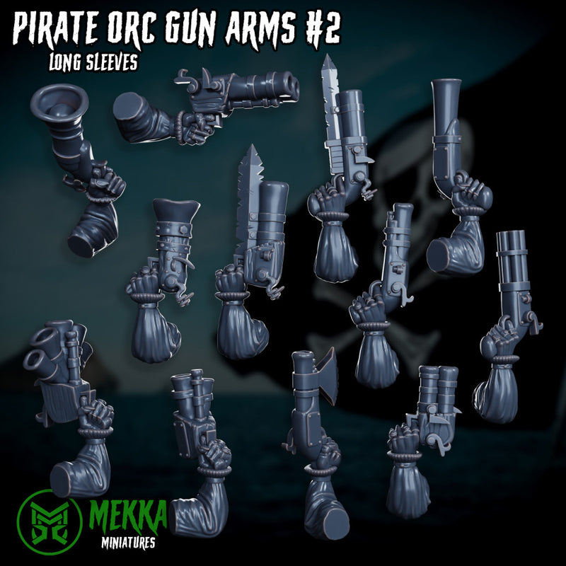 Pirate Orc Guns Set 2