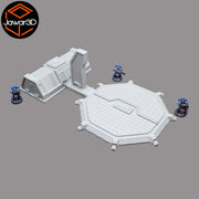 Marine Barracks - 28mm Wargaming Scatter Terrain Scenery Tabletop Miniature - Only-Games