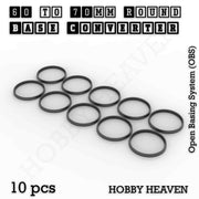 Round Bases Size Converters Round to Round 3d Print Full Range - Only-Games