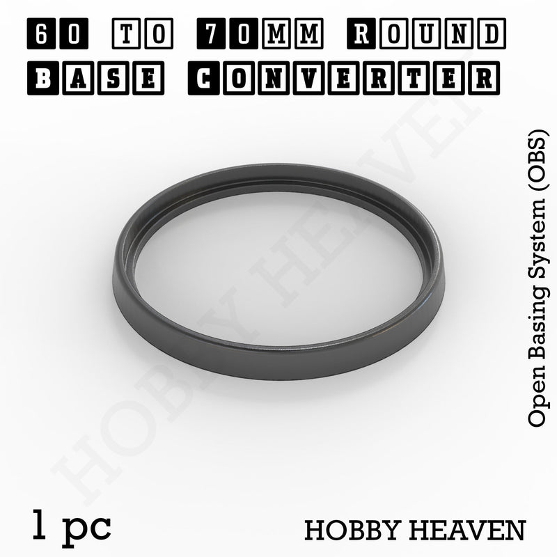 Round Bases Size Converters Round to Round 3d Print Full Range - Only-Games
