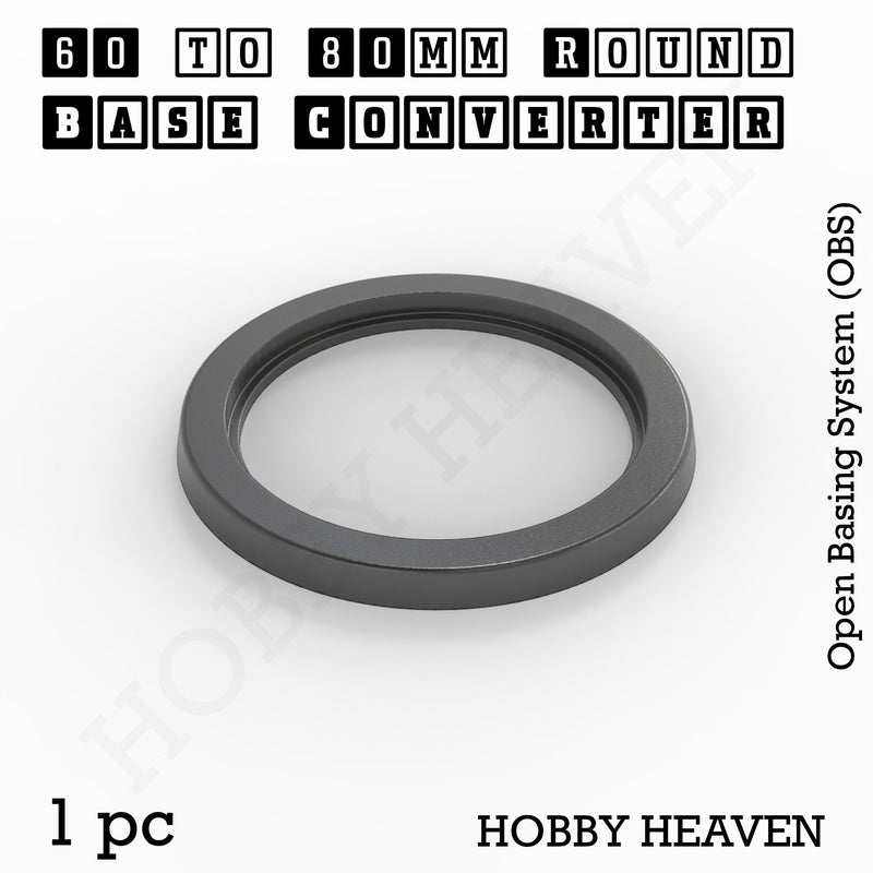 Round Bases Size Converters Round to Round 3d Print Full Range - Only-Games