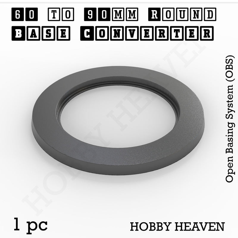 Round Bases Size Converters Round to Round 3d Print Full Range - Only-Games