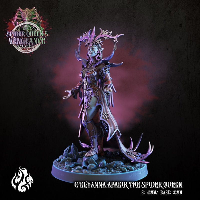 G'elyanna Abaeir the Spider Queen - Only-Games