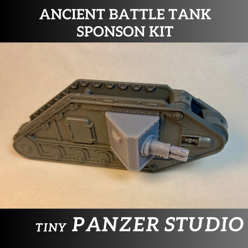 Sponson Kit for Ancient Imperial Battle Tank - Only-Games