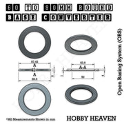 Round Bases Size Converters Round to Round 3d Print Full Range - Only-Games