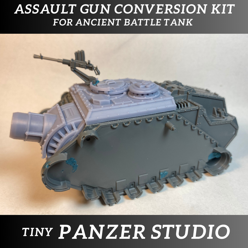 Assault Gun Conversion Kit for Ancient Battle Tank