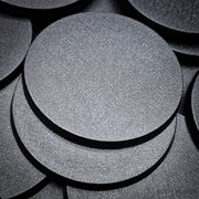 60mm Round Plain Plastic Bases - Only-Games