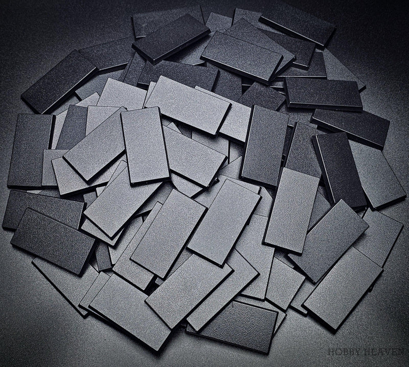 60x30mm Rectangle Bases for Tabletop Games | Premium Wargaming Cavalry Bases - Only-Games