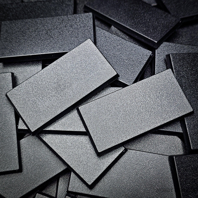 60x30mm Rectangle Bases for Tabletop Games | Premium Wargaming Cavalry Bases - Only-Games