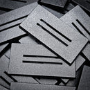 60x30mm Rectangle Slotted Plastic Bases - Only-Games