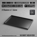 Rectangle Movement Trays | Cavalry & Monsters | 50×25-100×60mm | OBS System - Only-Games