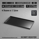 Rectangle Movement Trays | Cavalry & Monsters | 50×25-100×60mm | OBS System - Only-Games