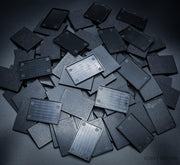 60x40mm Rectangular Plain Plastic Bases - Only-Games