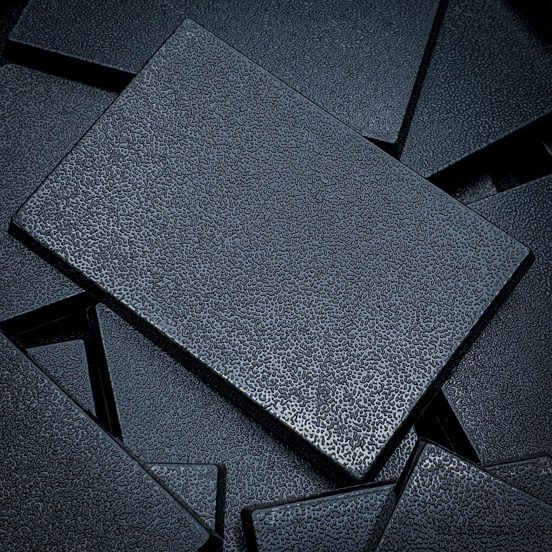 60x40mm Rectangular Plain Plastic Bases - Only-Games