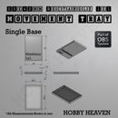 Rectangle Movement Trays | Cavalry & Monsters | 50×25-100×60mm | OBS System - Only-Games