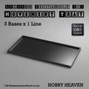 Rectangle Movement Trays | Cavalry & Monsters | 50×25-100×60mm | OBS System - Only-Games