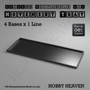 Rectangle Movement Trays | Cavalry & Monsters | 50×25-100×60mm | OBS System - Only-Games