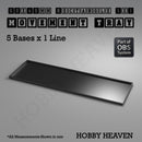Rectangle Movement Trays | Cavalry & Monsters | 50×25-100×60mm | OBS System - Only-Games