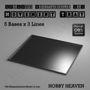 Rectangle Movement Trays | Cavalry & Monsters | 50×25-100×60mm | OBS System - Only-Games