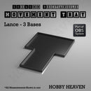 Rectangle Movement Trays | Cavalry & Monsters | 50×25-100×60mm | OBS System - Only-Games