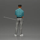 Confident golfer posing with club, ready to ace the game - Only-Games