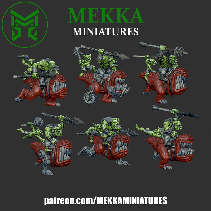Orcs riding Chompas - Only-Games