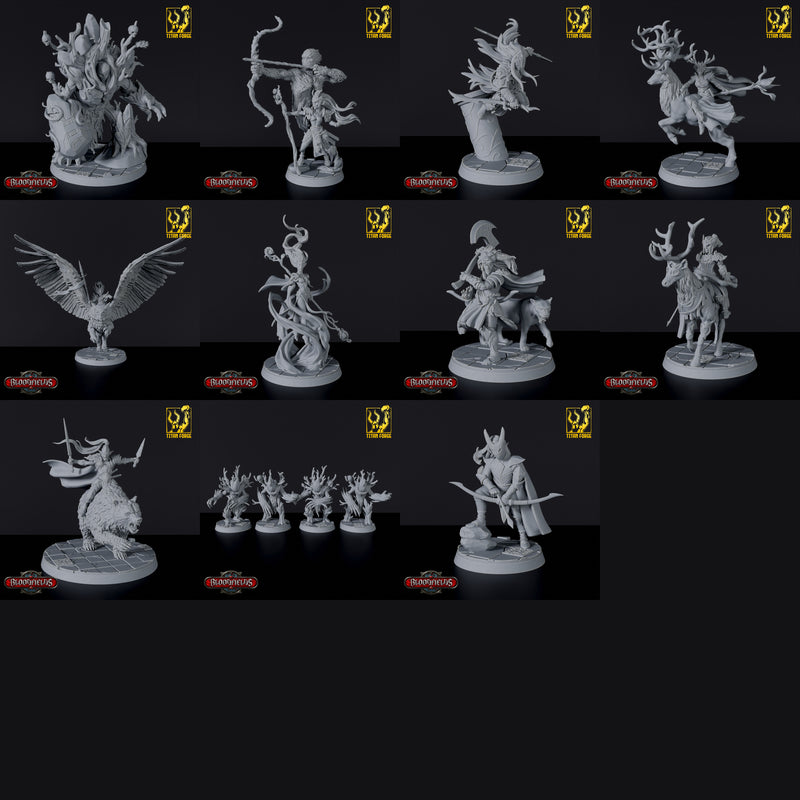 Noble Alliance - Mega Deal - 37 Miniatures - Bloodfields Army