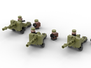 British 25pdr Artillery Battery