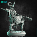 (0191) Female centaur monk with a staff - Only-Games