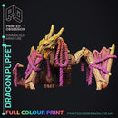 Dragon Puppet - Puppet Monster - Pre-Coloured - 32mm scale - Only-Games