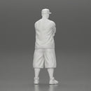 Fat Gangster in cap folding one's arms - Only-Games