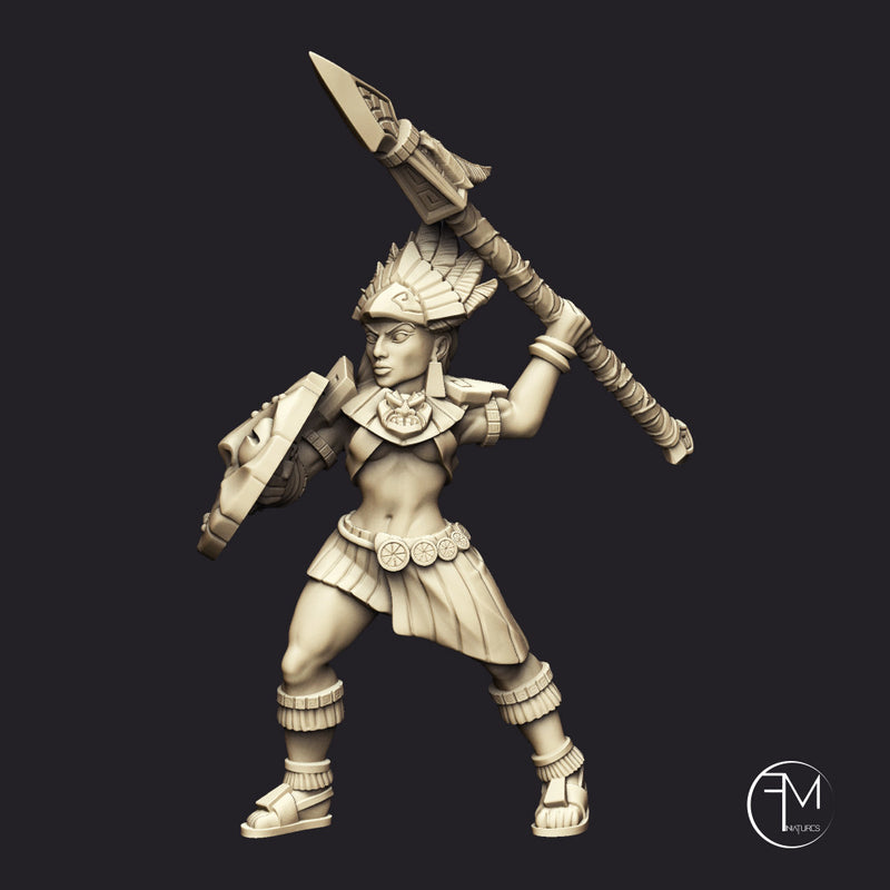 Incas Warriors - 3 Units (AMAZONS! Kickstarter) - Only-Games