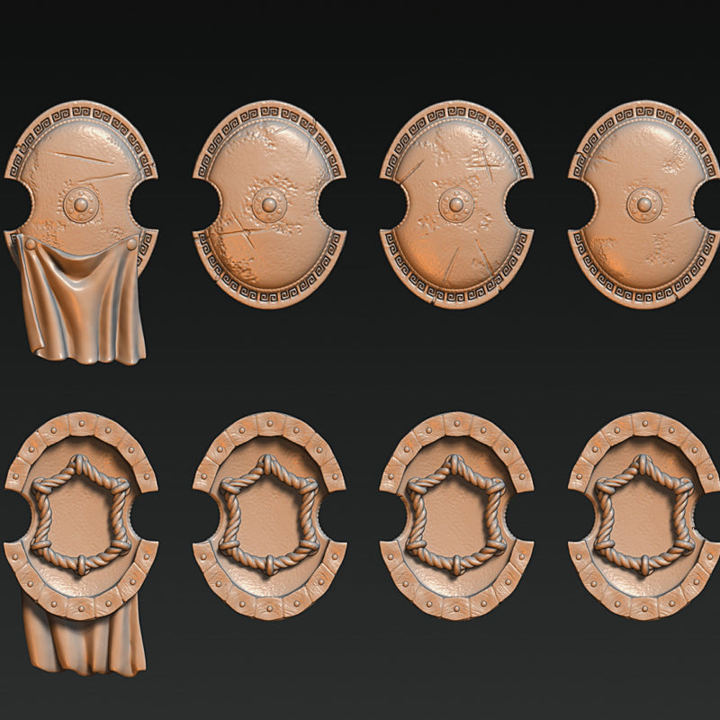 Extra Shield ONE - 6 unique models - Only-Games