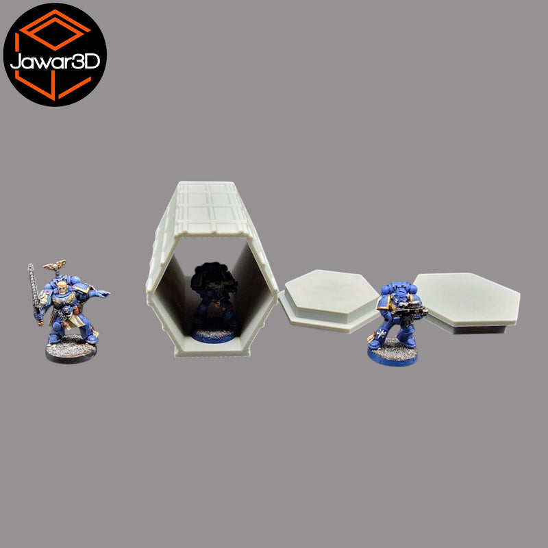 Container - 28mm Wargaming Scatter Terrain Scenery Tabletop Miniature - Only-Games